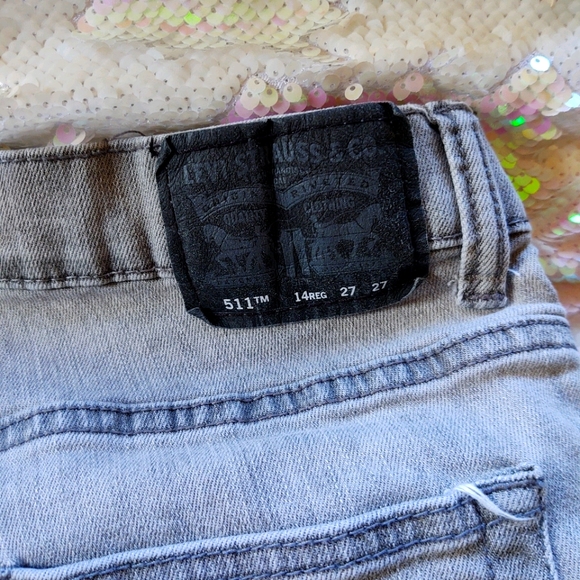 Levi's Performance 511 Slim Jeans. Size 14 Reg 27 - Picture 4 of 7
